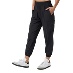 Vuori 02. WOMENS APPAREL - WOMENS PANTS - WOMENS PANTS ACTIVE Women's Villa Cargo Jogger BLK BLACK