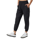 Vuori 02. WOMENS APPAREL - WOMENS PANTS - WOMENS PANTS ACTIVE Women's Villa Cargo Jogger BLK BLACK