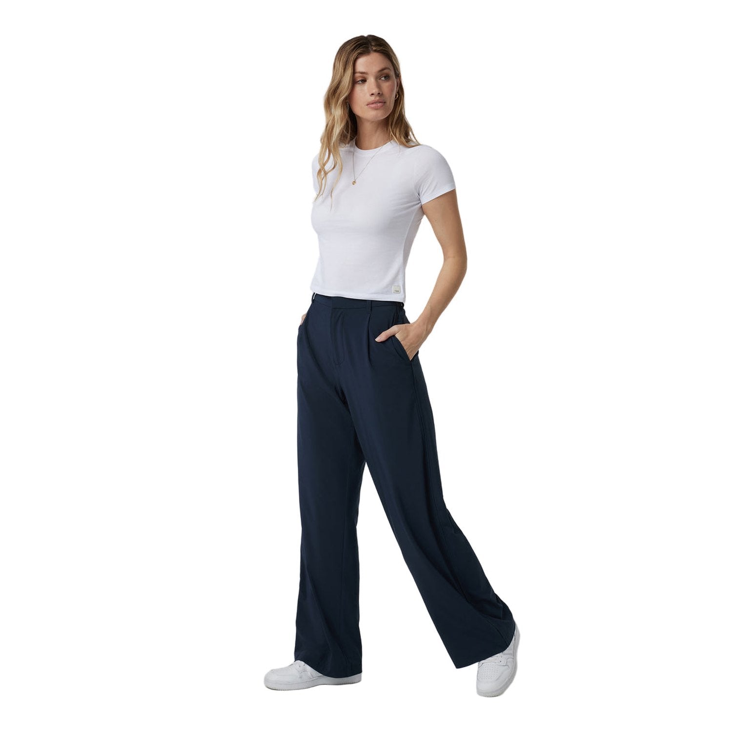 Vuori 02. WOMENS APPAREL - WOMENS PANTS - WOMENS PANTS CASUAL Women's Villa Trouser INK INK
