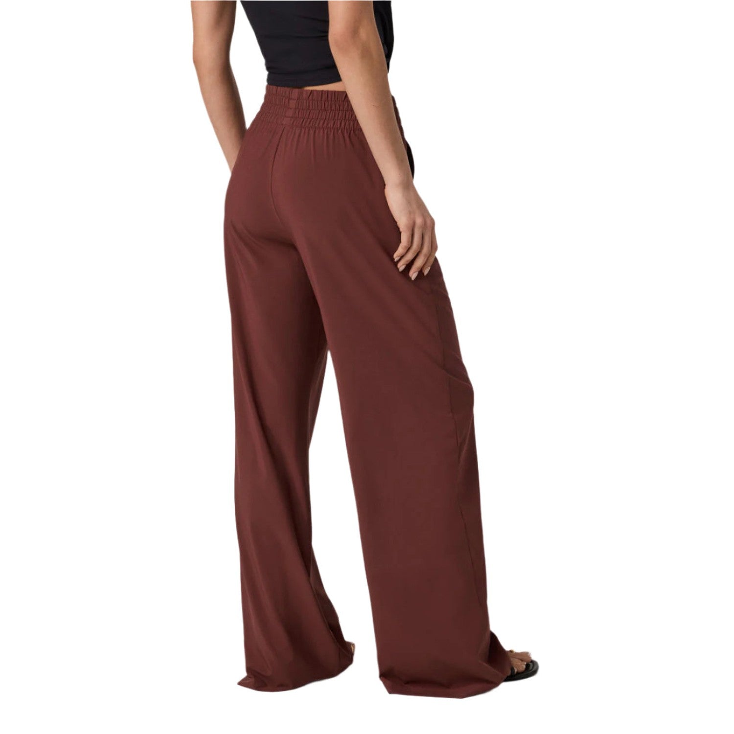 Vuori 02. WOMENS APPAREL - WOMENS PANTS - WOMENS PANTS CASUAL Women's Villa Wideleg BNS BURNT SIENNA