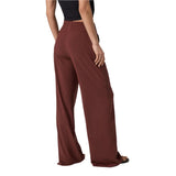 Vuori 02. WOMENS APPAREL - WOMENS PANTS - WOMENS PANTS CASUAL Women's Villa Wideleg BNS BURNT SIENNA