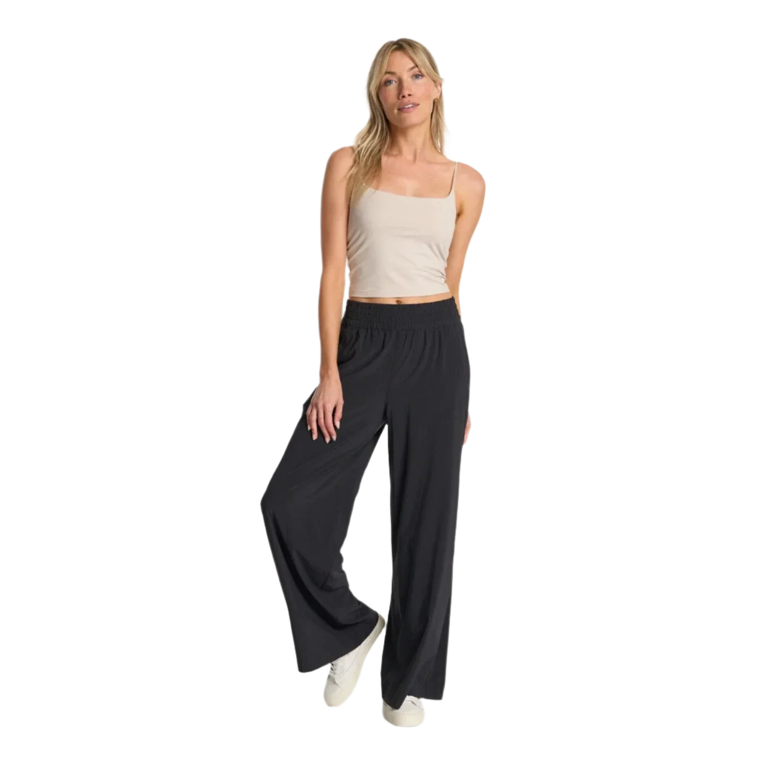 Vuori 02. WOMENS APPAREL - WOMENS PANTS - WOMENS PANTS CASUAL Women's Villa Wideleg BLK BLACK