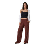 Vuori 02. WOMENS APPAREL - WOMENS PANTS - WOMENS PANTS CASUAL Women's Villa Wideleg BNS BURNT SIENNA