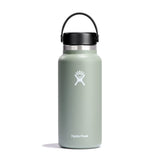 Hydro Flask 08. DRINKWARE - WATER BOTTLES - WATER BOTTLES 32 oz Wide Mouth 2.0 with Flex Cap AGAVE