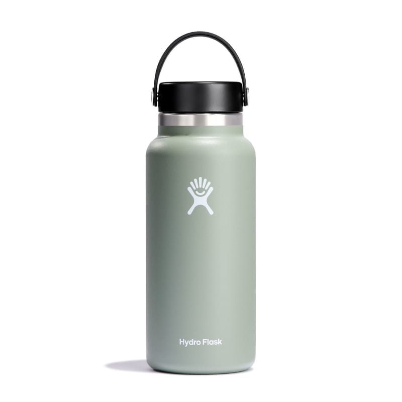 Hydro Flask 08. DRINKWARE - WATER BOTTLES - WATER BOTTLES 32 oz Wide Mouth 2.0 with Flex Cap AGAVE