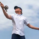 Poncho Outdoors 01. MENS APPAREL - MENS SS SHIRTS - MENS SS BUTTON UP Men's Original Short Sleeve THE SALTY DOG|WHITE | REGULAR: