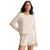 Women’s Lovely Pointelle Top Z Supply - VAC VANILLA ICE / XS