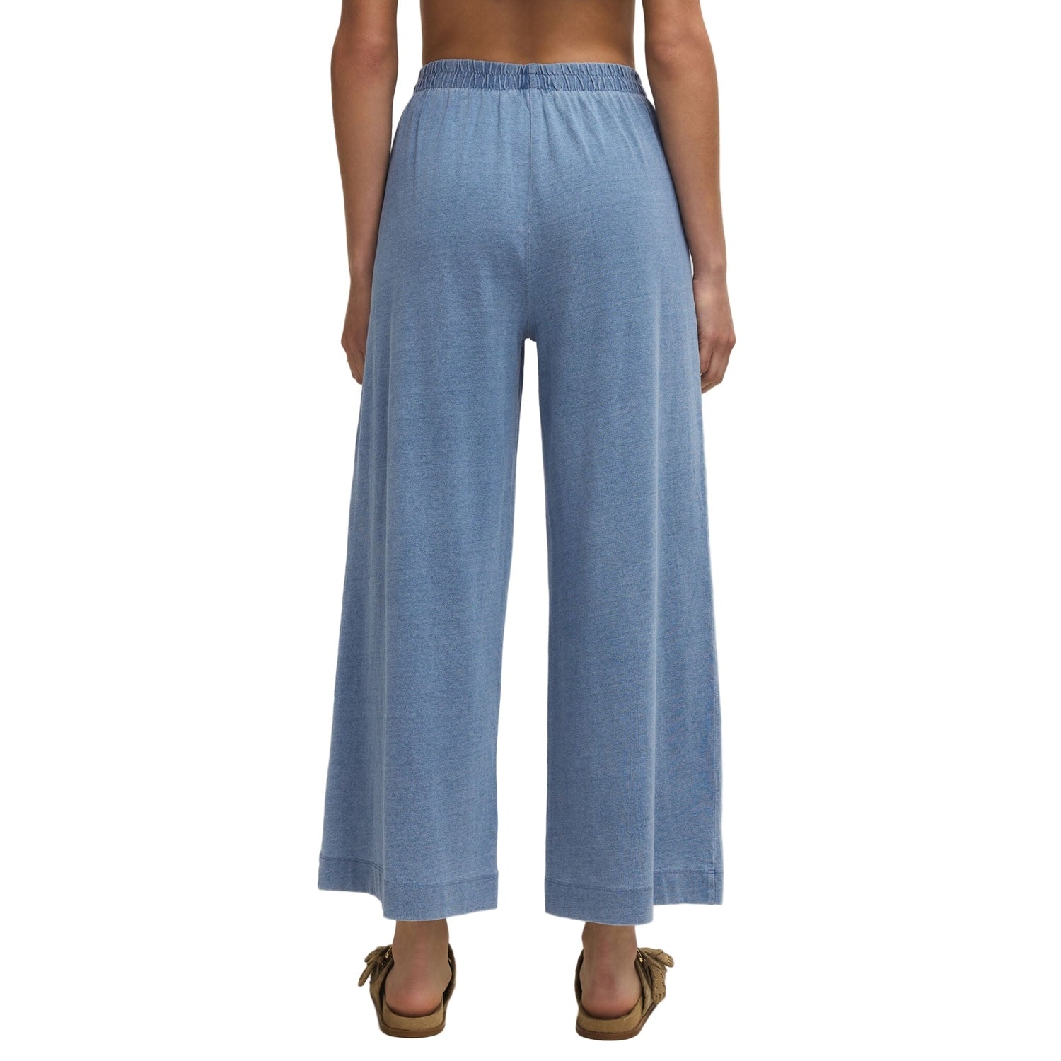 Z Supply 02. WOMENS APPAREL - WOMENS PANTS - WOMENS PANTS CASUAL Women's Scout Jersey Denim Pant SRI SANTORINI INDIGO