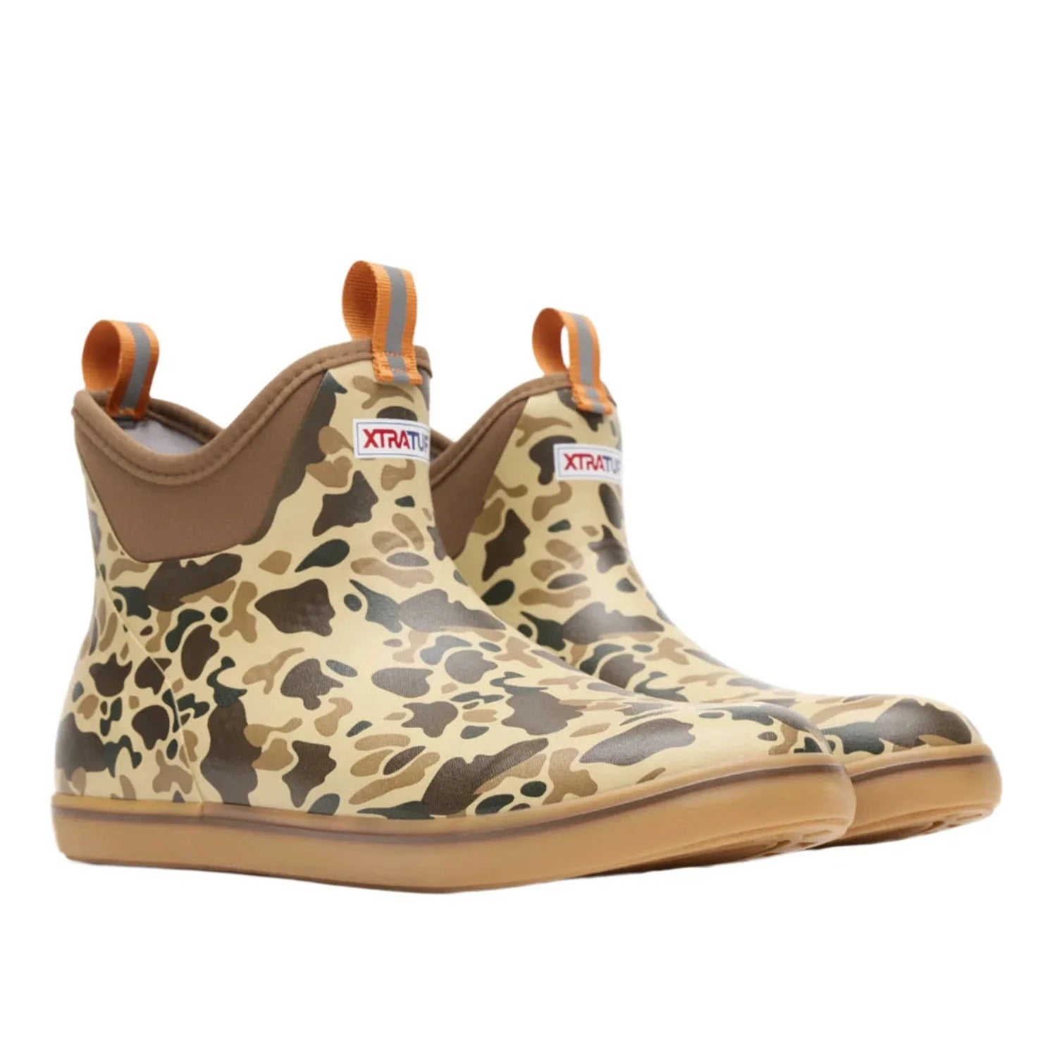 Xtratuf 04. MENS FOOTWEAR - MENS BOOTS - MENS BOOTS CASUAL Men's Ankle Deck Boot 6in CAMO