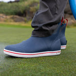 Xtratuf 04. MENS FOOTWEAR - MENS BOOTS - MENS BOOTS CASUAL Men's Ankle Deck Boot 6in NAVY | RED