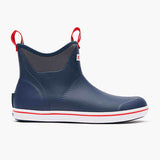 Xtratuf 04. MENS FOOTWEAR - MENS BOOTS - MENS BOOTS CASUAL Men's Ankle Deck Boot 6in NAVY | RED