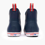 Xtratuf 04. MENS FOOTWEAR - MENS BOOTS - MENS BOOTS CASUAL Men's Ankle Deck Boot 6in NAVY | RED