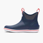 Xtratuf 04. MENS FOOTWEAR - MENS BOOTS - MENS BOOTS CASUAL Men's Ankle Deck Boot 6in NAVY | RED
