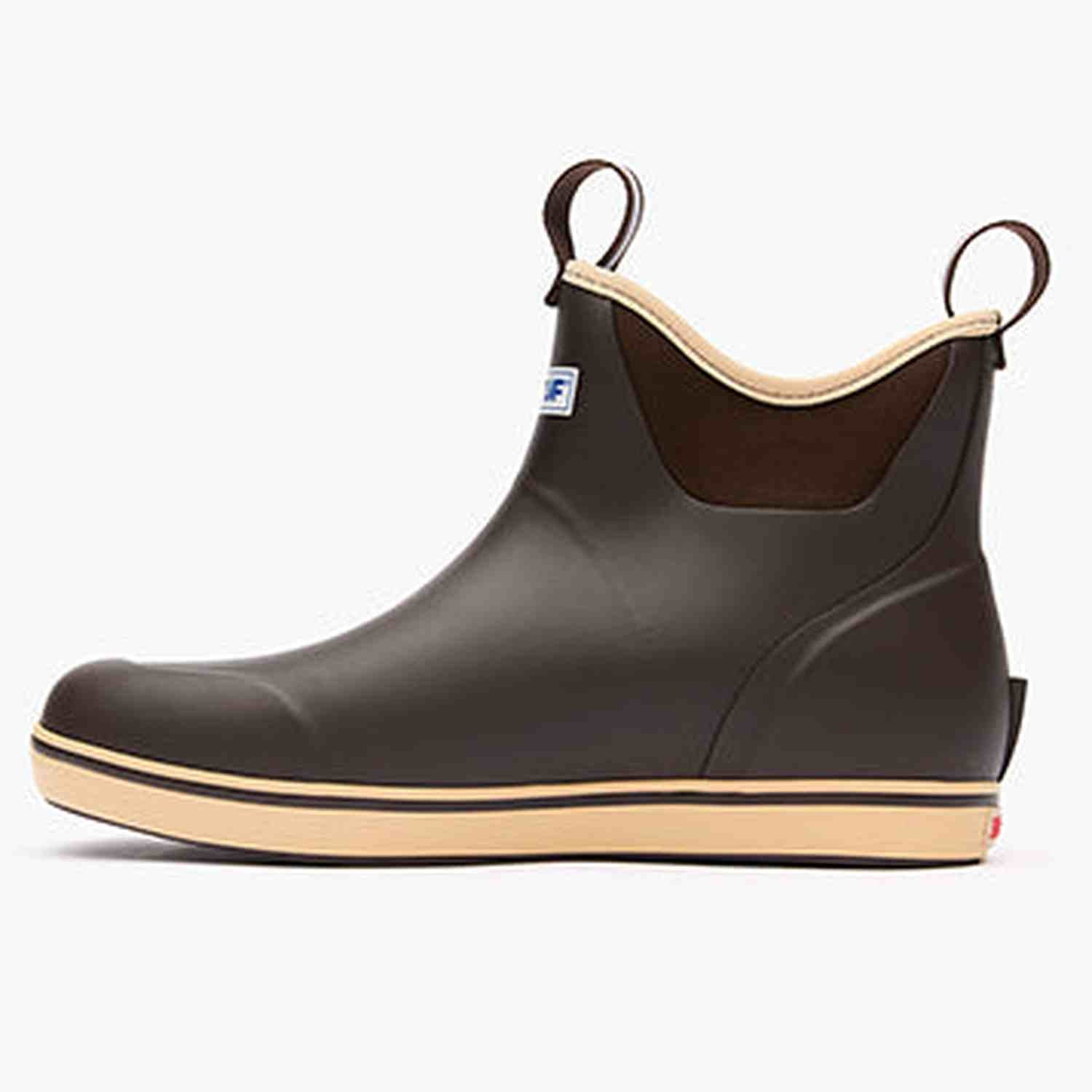 Xtratuf 04. MENS FOOTWEAR - MENS BOOTS - MENS BOOTS CASUAL Men's Ankle Deck Boot 6in CHOCOLATE | TAN