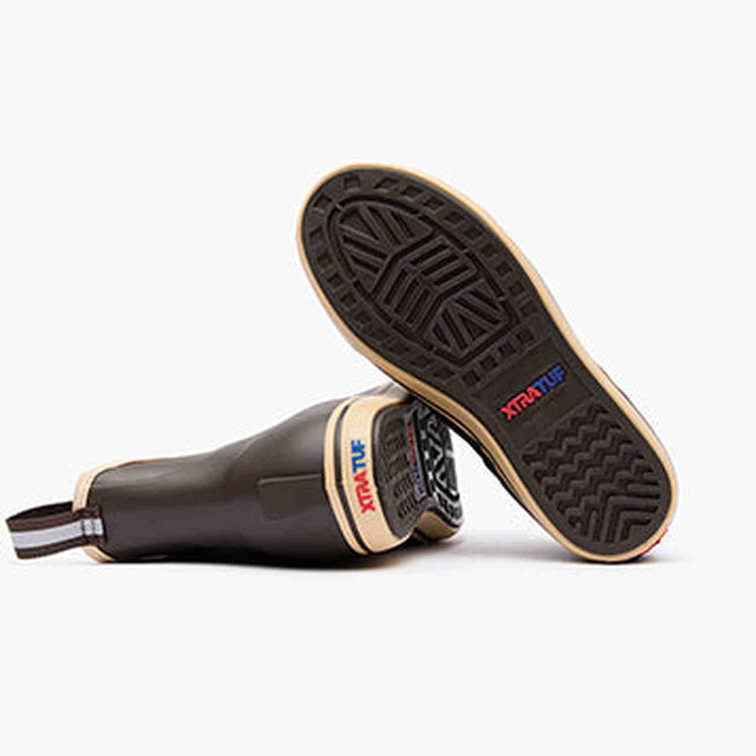 Xtratuf 05. WOMENS FOOTWEAR - WOMENS BOOTS - WOMENS BOOTS CASUAL Women's Ankle Deck Boot 6in BROWN