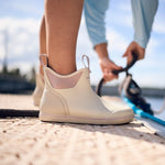 Xtratuf 05. WOMENS FOOTWEAR - WOMENS BOOTS - WOMENS BOOTS CASUAL Women's Ankle Deck Boot 6in IVORY