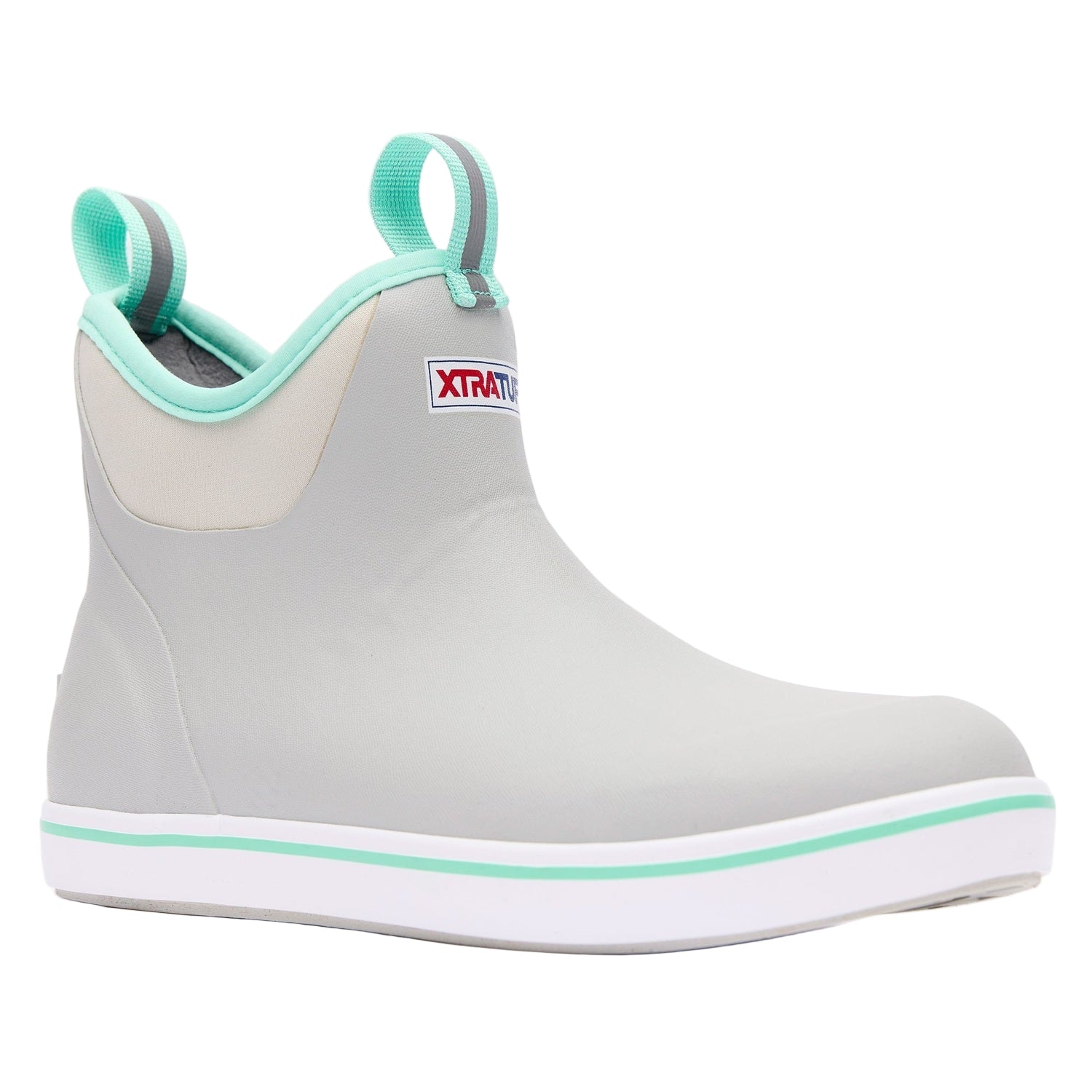 Xtratuf 05. WOMENS FOOTWEAR - WOMENS BOOTS - WOMENS BOOTS CASUAL Women's Ankle Deck Boot 6in GRAY