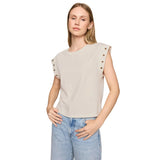 Women’s Camino Grommet Top Z Supply - SSN SANDSTONE / XS