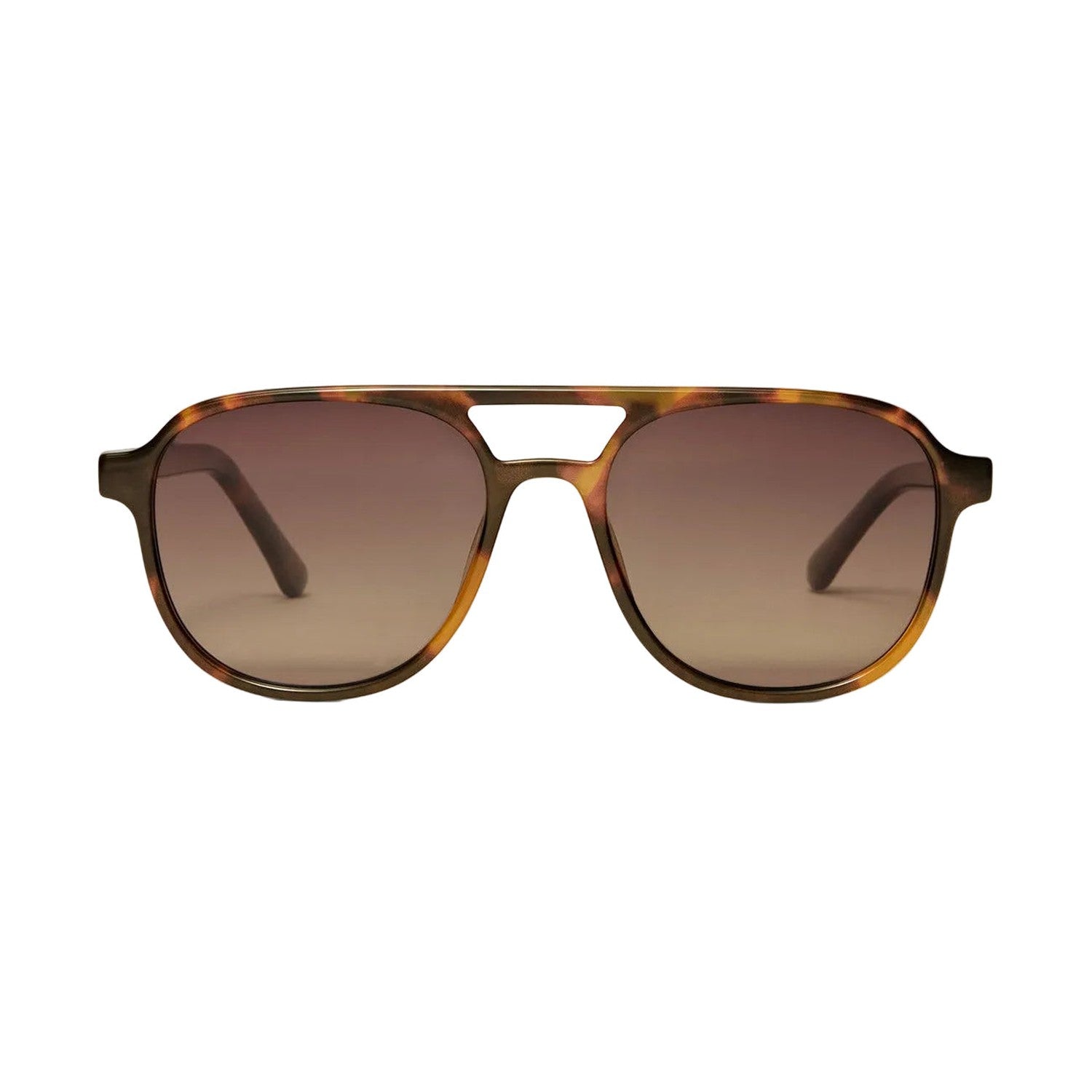 Z Supply 07. EYEWEAR - SUNGLASSES - SUNGLASSES Women's Tourist Sunglasses BTG BROWN TORTOISE-GRADIENT POLAR OS