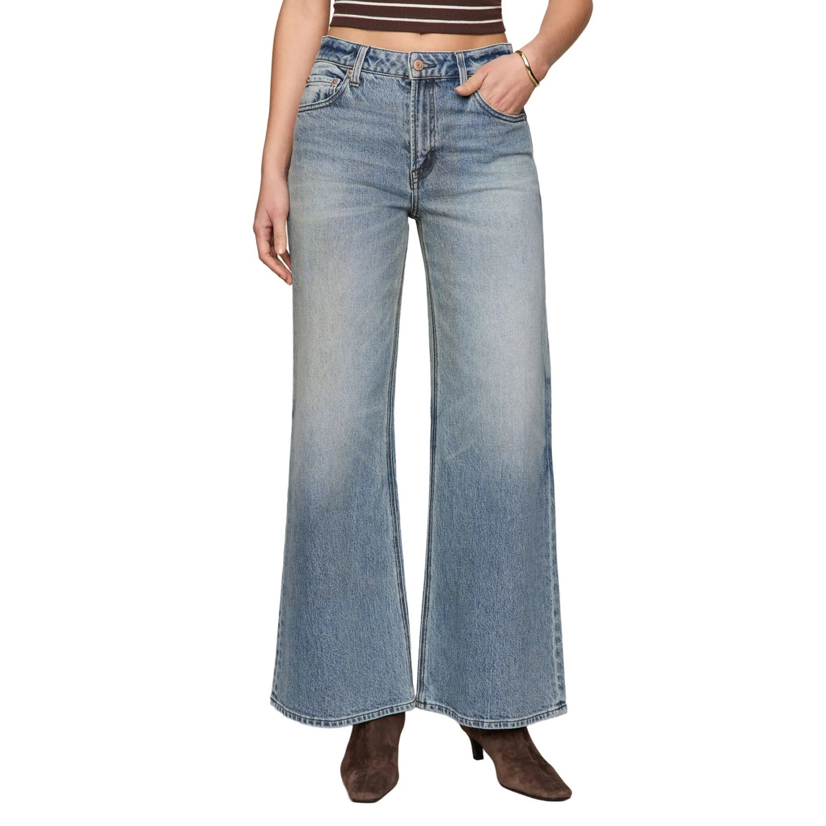 Women’s The Stunner Mid Rise Wide Leg Z Supply - DNT