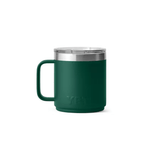 YETI 08. DRINKWARE - CUPS|MUGS - CUPS|MUGS 10oz Stackable Mug W/ Durasip™ Ceramic Lining BLACK FOREST GREEN