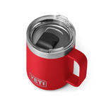 YETI 08. DRINKWARE - CUPS|MUGS - CUPS|MUGS 10oz Stackable Mug W/ Durasip™ Ceramic Lining RESCUE RED
