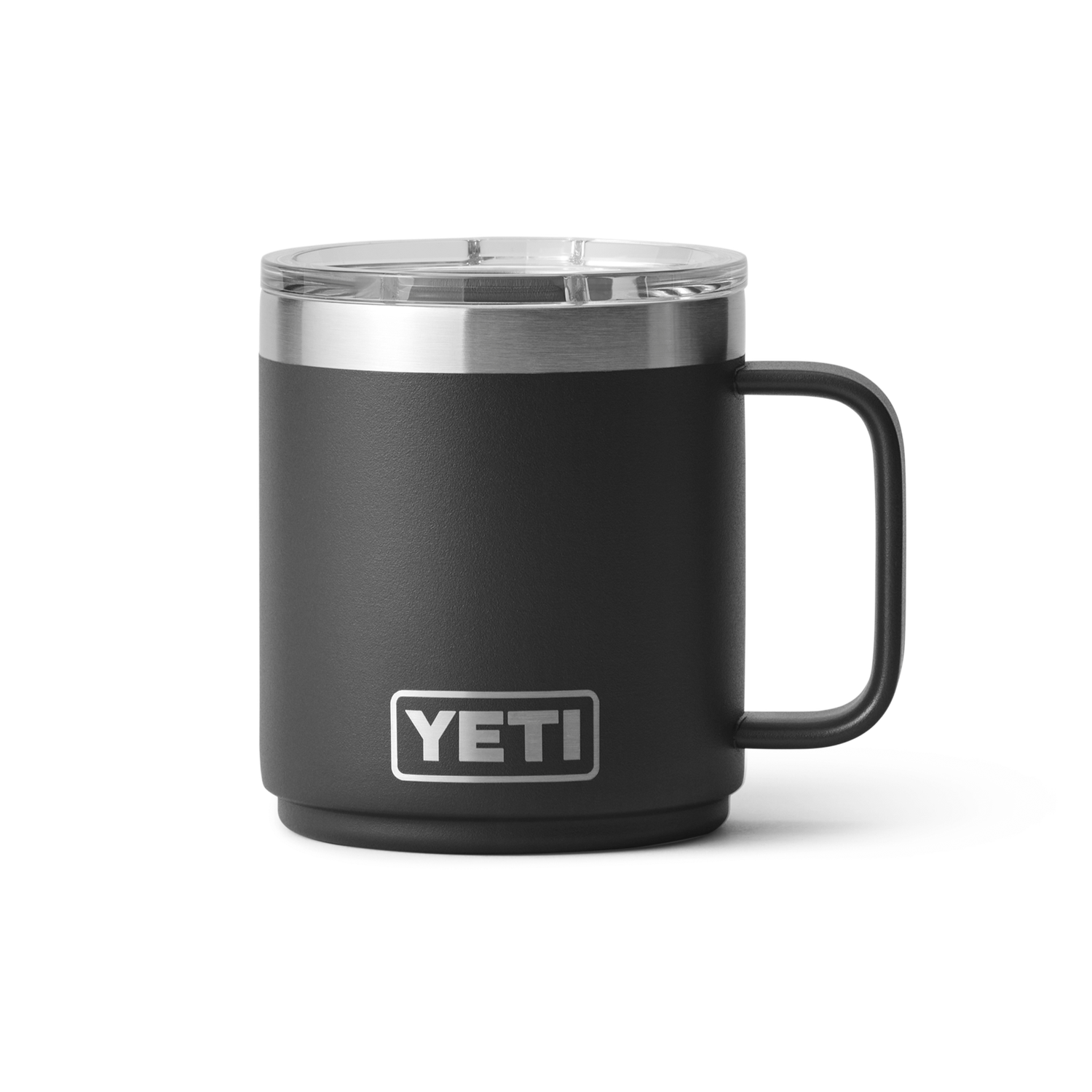 YETI 08. DRINKWARE - CUPS|MUGS - CUPS|MUGS 10oz Stackable Mug W/ Durasip™ Ceramic Lining BLACK