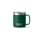 YETI 08. DRINKWARE - CUPS|MUGS - CUPS|MUGS 10oz Stackable Mug W/ Durasip™ Ceramic Lining BLACK FOREST GREEN