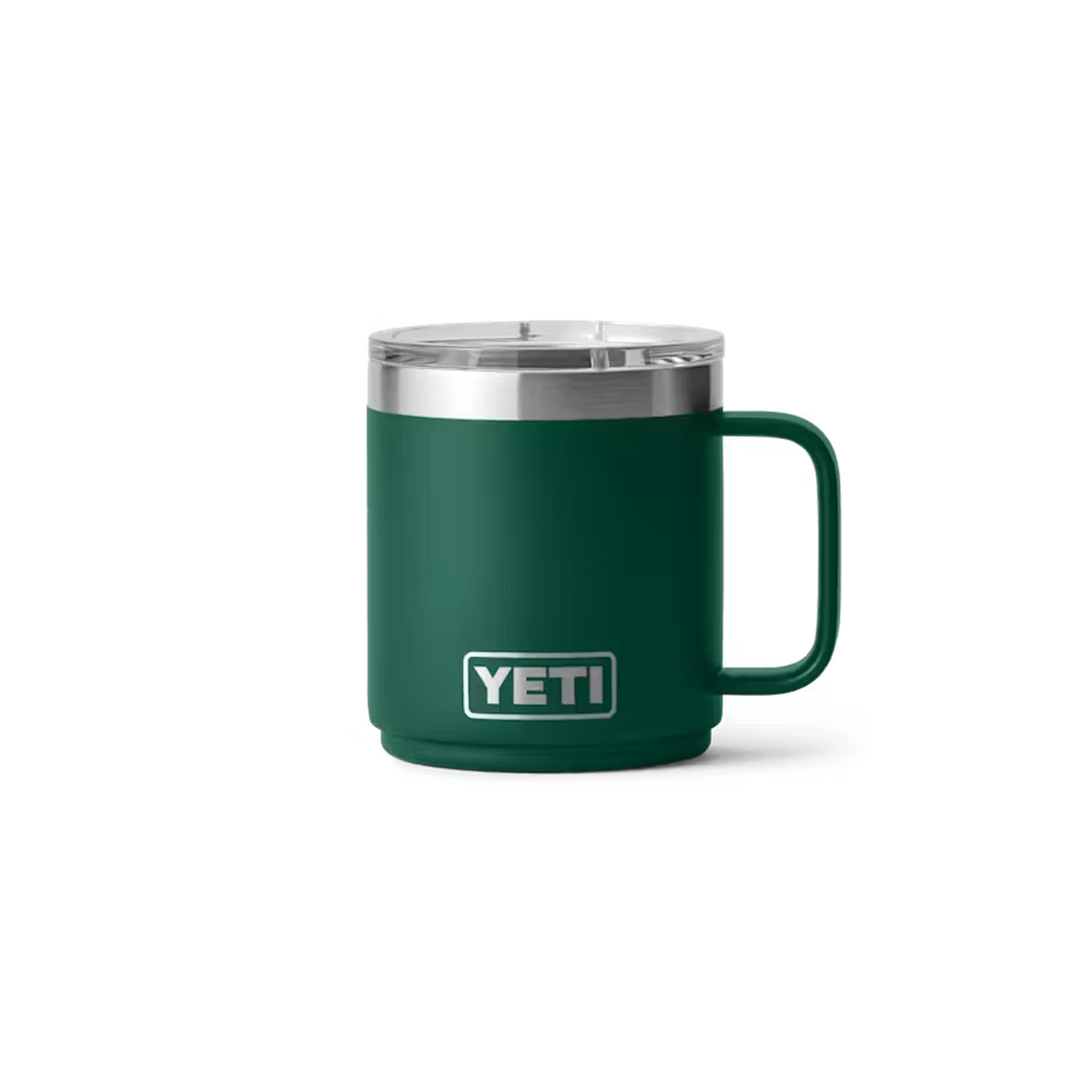 YETI 08. DRINKWARE - CUPS|MUGS - CUPS|MUGS 10oz Stackable Mug W/ Durasip™ Ceramic Lining BLACK FOREST GREEN