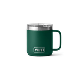 YETI 08. DRINKWARE - CUPS|MUGS - CUPS|MUGS 10oz Stackable Mug W/ Durasip™ Ceramic Lining BLACK FOREST GREEN