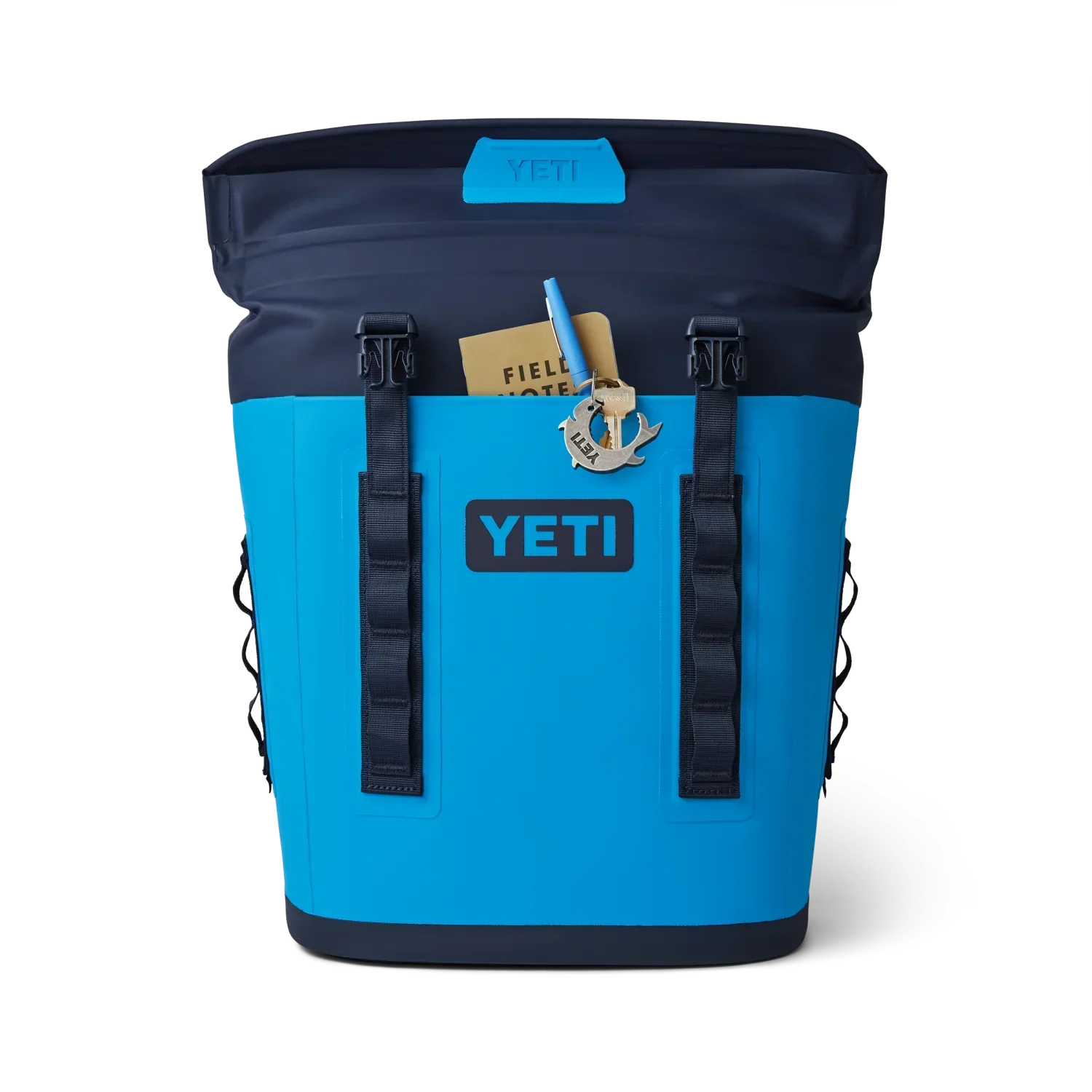 YETI HARDGOODS - COOLERS - COOLERS SOFT YETI Hopper M12 Backpack Soft Cooler BIG WAVE BLUE|NAVY