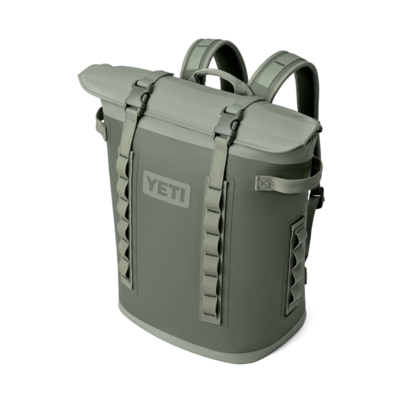 YETI 12. HARDGOODS - COOLERS - COOLERS SOFT YETI Hopper M20 Backpack Soft Cooler CAMP GREEN