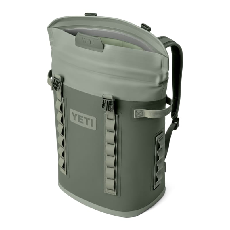 YETI 12. HARDGOODS - COOLERS - COOLERS SOFT YETI Hopper M20 Backpack Soft Cooler CAMP GREEN