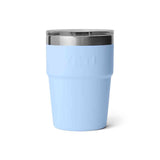 YETI 08. DRINKWARE - CUPS|MUGS - CUPS|MUGS Rambler 16 oz Stackable Cup with Magnetic Slider BIG SKY BLUE