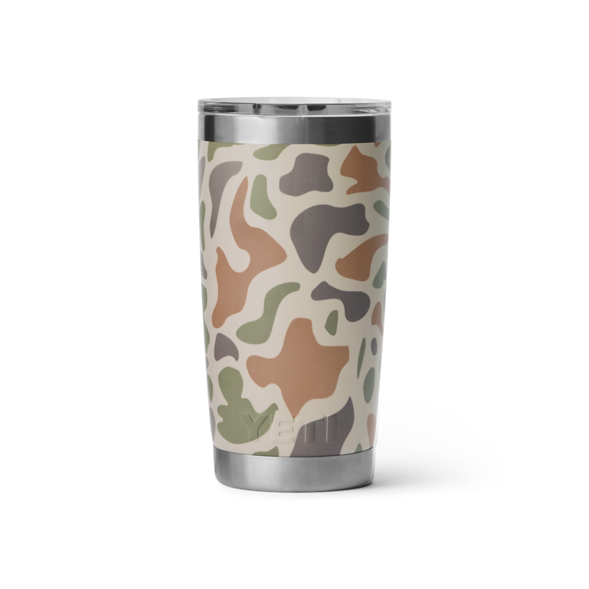 YETI 08. DRINKWARE - CUPS|MUGS - CUPS|MUGS Rambler 20 oz Tumbler with Magslider Lid TAN CAMO