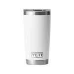 YETI 08. DRINKWARE - CUPS|MUGS - CUPS|MUGS Rambler 20 oz Tumbler with Magslider Lid WHITE