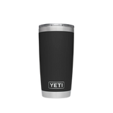 YETI 08. DRINKWARE - CUPS|MUGS - CUPS|MUGS Rambler 20 oz Tumbler with Magslider Lid BLACK