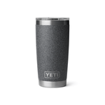YETI 08. DRINKWARE - CUPS|MUGS - CUPS|MUGS Rambler 20 oz Tumbler with Magslider Lid BLACK STONE