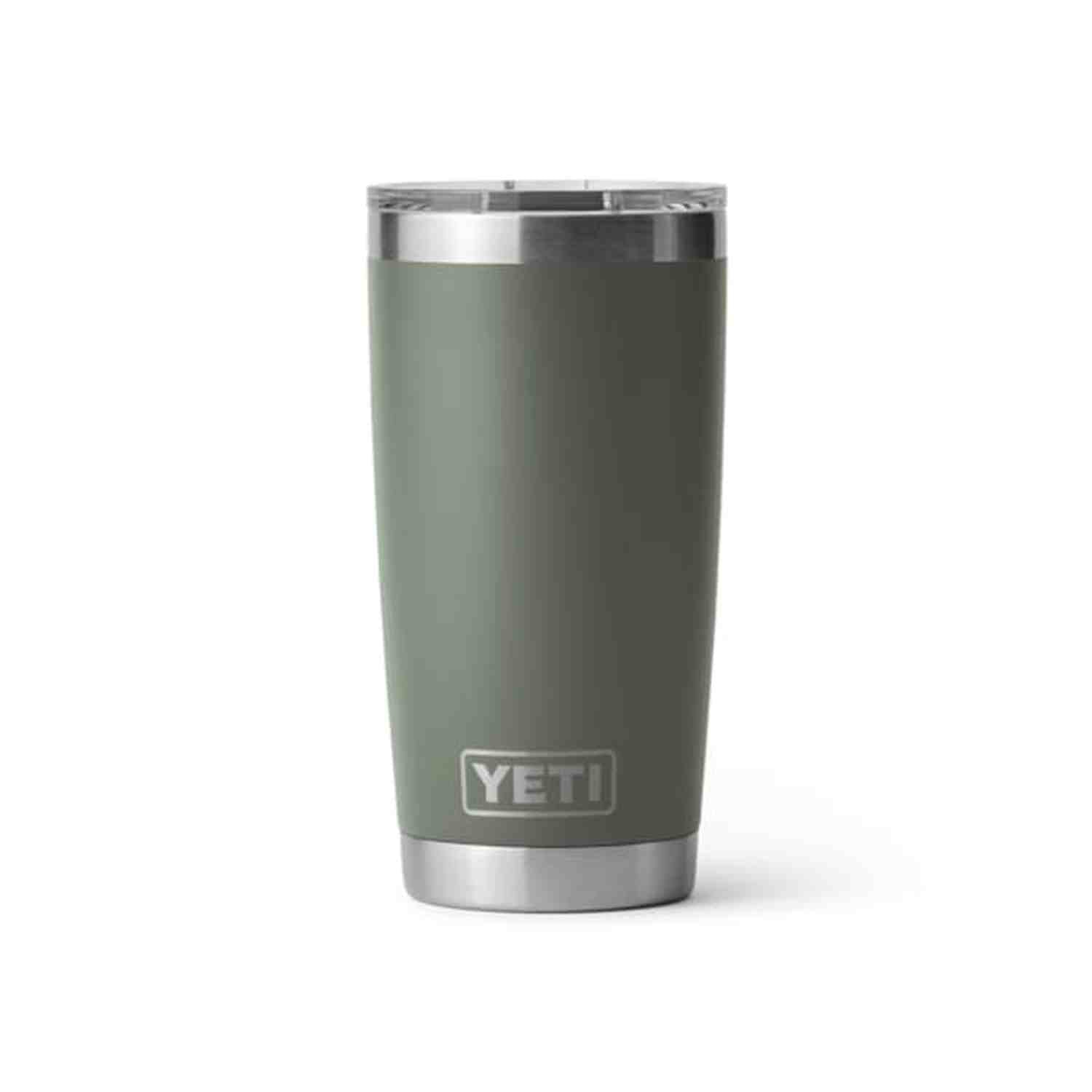 YETI 08. DRINKWARE - CUPS|MUGS - CUPS|MUGS Rambler 20 oz Tumbler with Magslider Lid CAMP GREEN