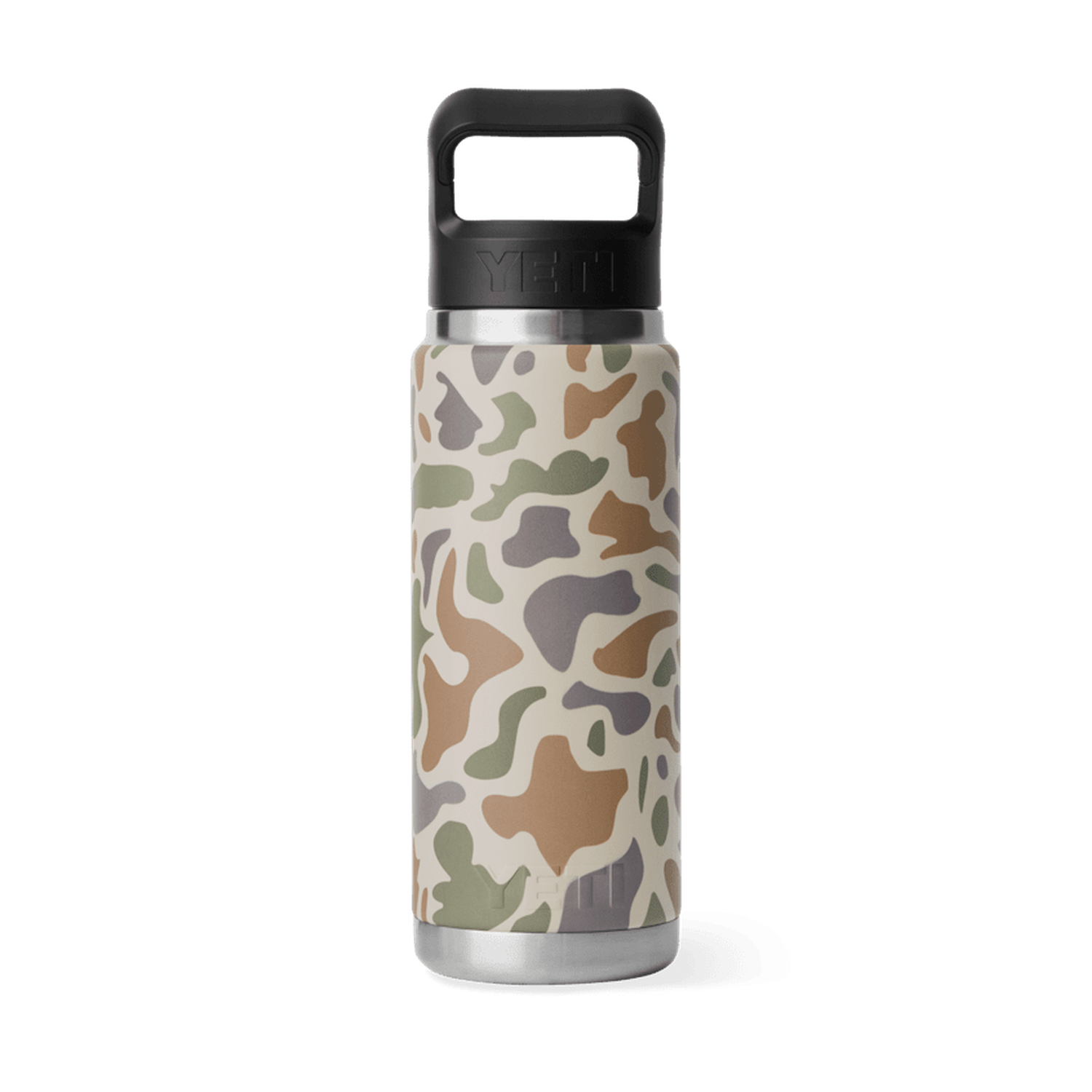 YETI 08. DRINKWARE - WATER BOTTLES - WATER BOTTLES Rambler 26 Oz Bottle with Chug Cap TAN CAMO