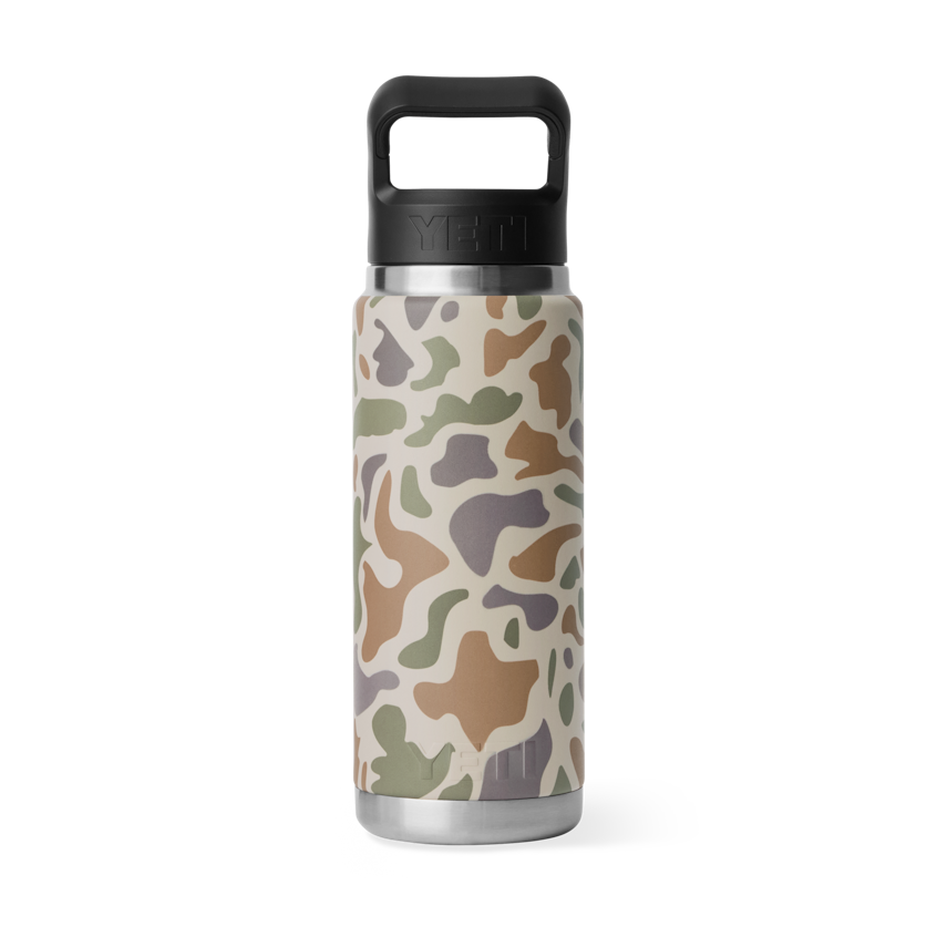 YETI 08. DRINKWARE - WATER BOTTLES - WATER BOTTLES Rambler 26 Oz Bottle with Chug Cap TAN CAMO