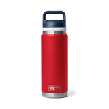 YETI 08. DRINKWARE - WATER BOTTLES - WATER BOTTLES Rambler 26 oz Bottle with Chug Cap RESCUE RED WHITE NAVY