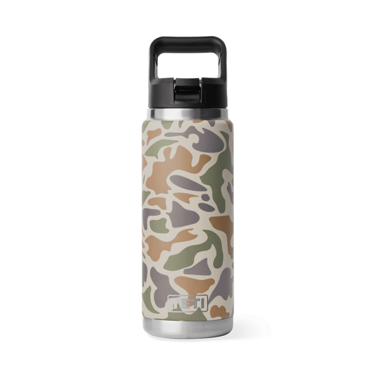 YETI 08. DRINKWARE - WATER BOTTLES - WATER BOTTLES Rambler 26 Oz Bottle with Chug Cap TAN CAMO