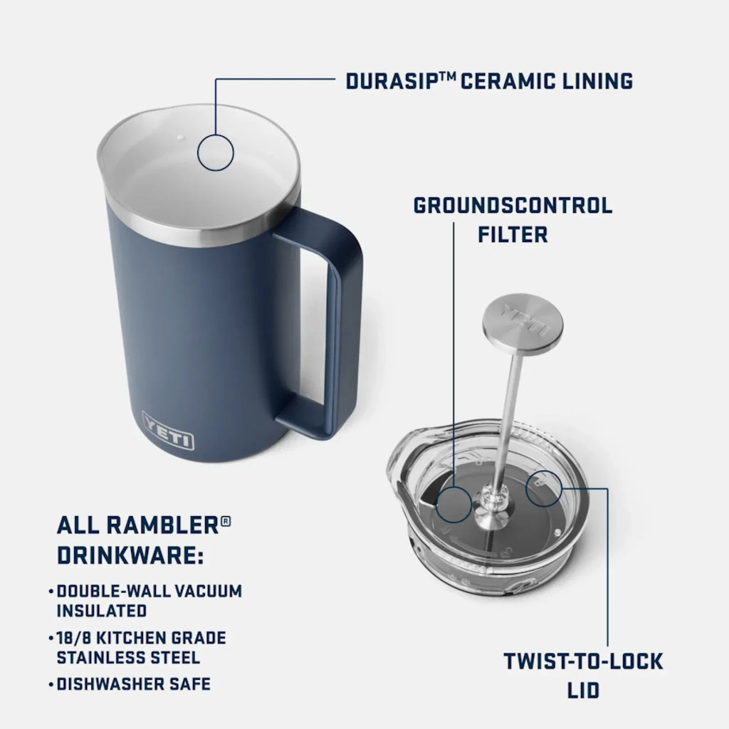 YETI Rambler 34oz French Press