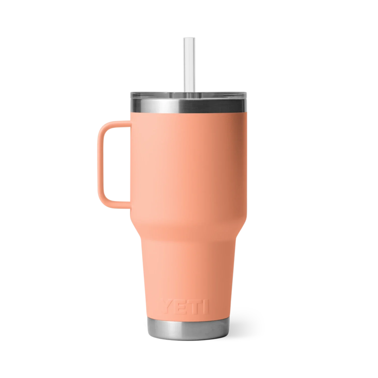 YETI 08. DRINKWARE - CUPS|MUGS - CUPS|MUGS Rambler 35 oz Mug with Straw Lid PEACH