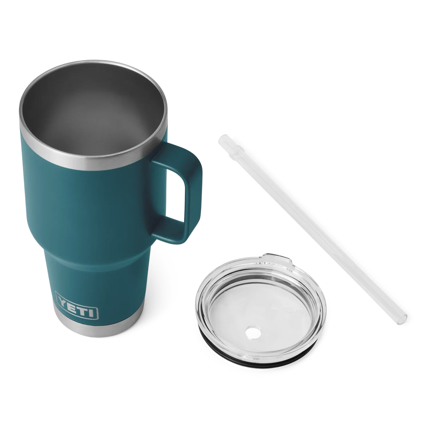 YETI 08. DRINKWARE - CUPS|MUGS - CUPS|MUGS Rambler 35 oz Mug with Straw Lid AGAVE TEAL