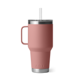 YETI 08. DRINKWARE - CUPS|MUGS - CUPS|MUGS Rambler 35 oz Mug with Straw Lid SANDSTONE PINK