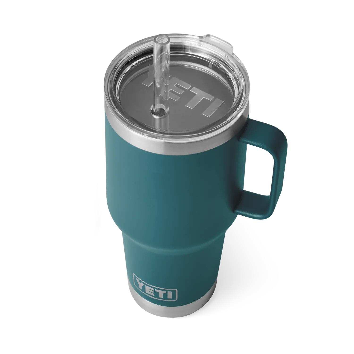 YETI 08. DRINKWARE - CUPS|MUGS - CUPS|MUGS Rambler 35 oz Mug with Straw Lid AGAVE TEAL