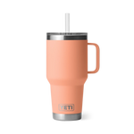 YETI 08. DRINKWARE - CUPS|MUGS - CUPS|MUGS Rambler 35 oz Mug with Straw Lid PEACH