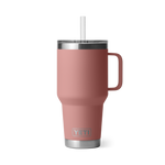 YETI 08. DRINKWARE - CUPS|MUGS - CUPS|MUGS Rambler 35 oz Mug with Straw Lid SANDSTONE PINK